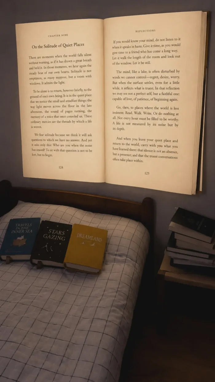 SkyRead reading projector customer photo